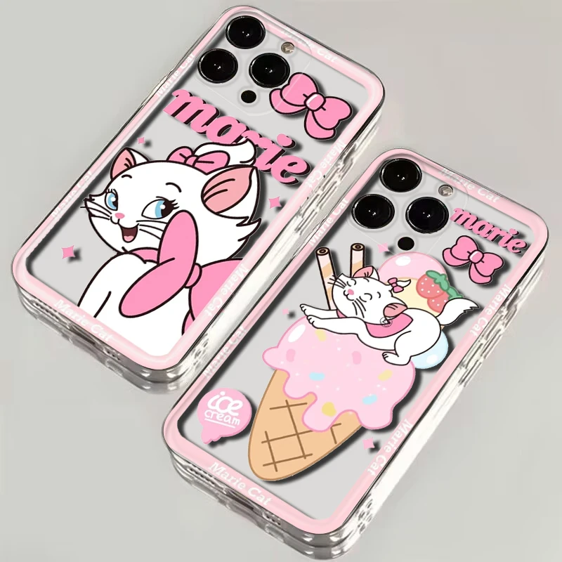 Disney Marie Cat Soft Case for Moto G4 Plus G41 G5 Plus G50 G51 G5S G6 Play G60 G7 Power G71 G5 G9