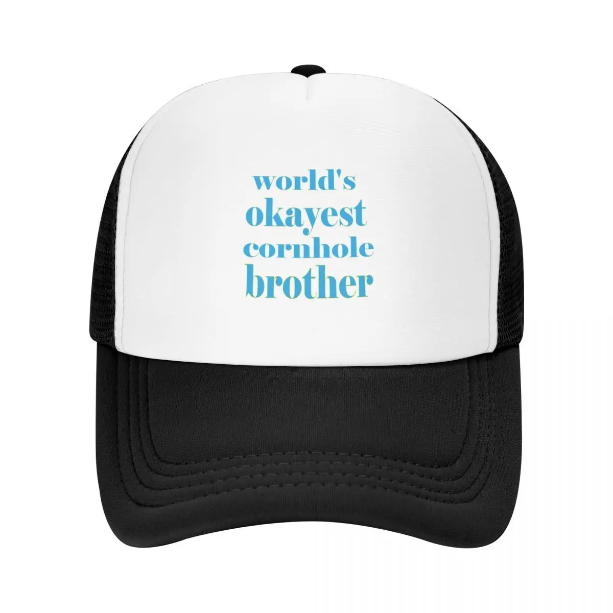 world's oksyest cornhole brother Baseball Cap Beach Gentleman Hat Golf Sunhat Women's Hats 2024 Men's