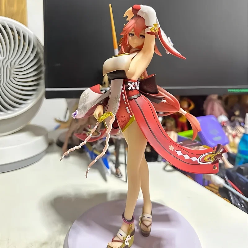 

Genshin Impact Figures Yae Miko Figure Sexy Girl Anime Figure Pvc Models Gk Statue Collectible Toys Decor Birthday Gifts Hot