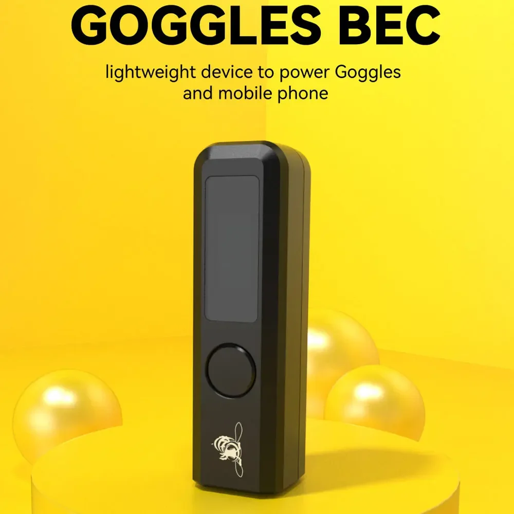 SpeedyBee Brille BEC 20 W Max. Schnellladeleistung 3–6 S für G2 V2 Brille 2 Mobiltelefon FPV Drone Quadcopter