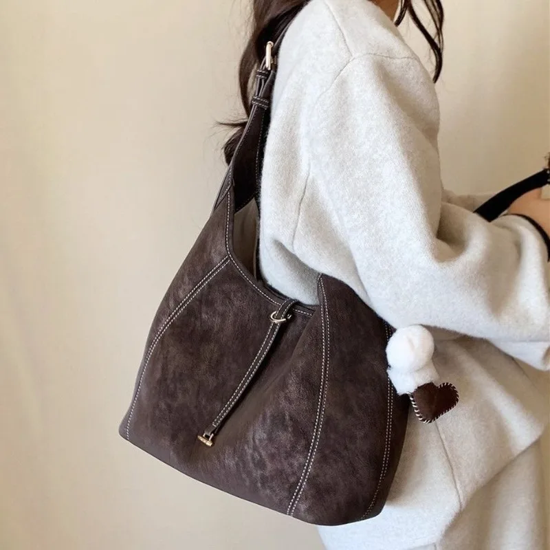 Vintage Armpit Bag Women Tote Bag Large Capacity Crossbody Bags for Woman Shoulder Bags Purse and Handbags Designer Bags Сумка