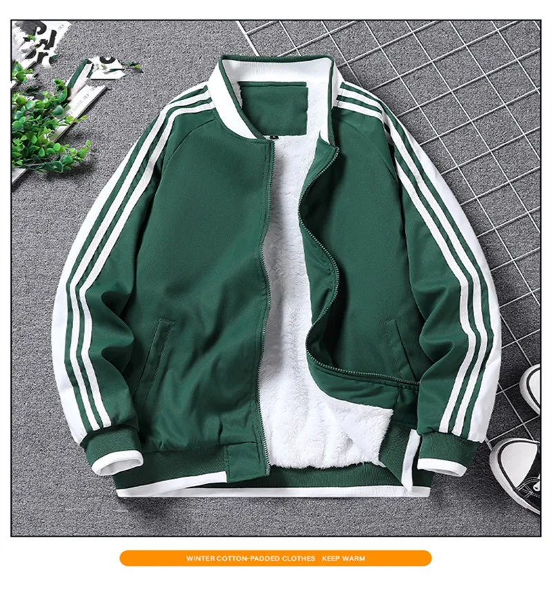 

Thickened jacket men's Korean version trendy fashion versatile multi color selection trendy brand loose jacket Hong Kong style c