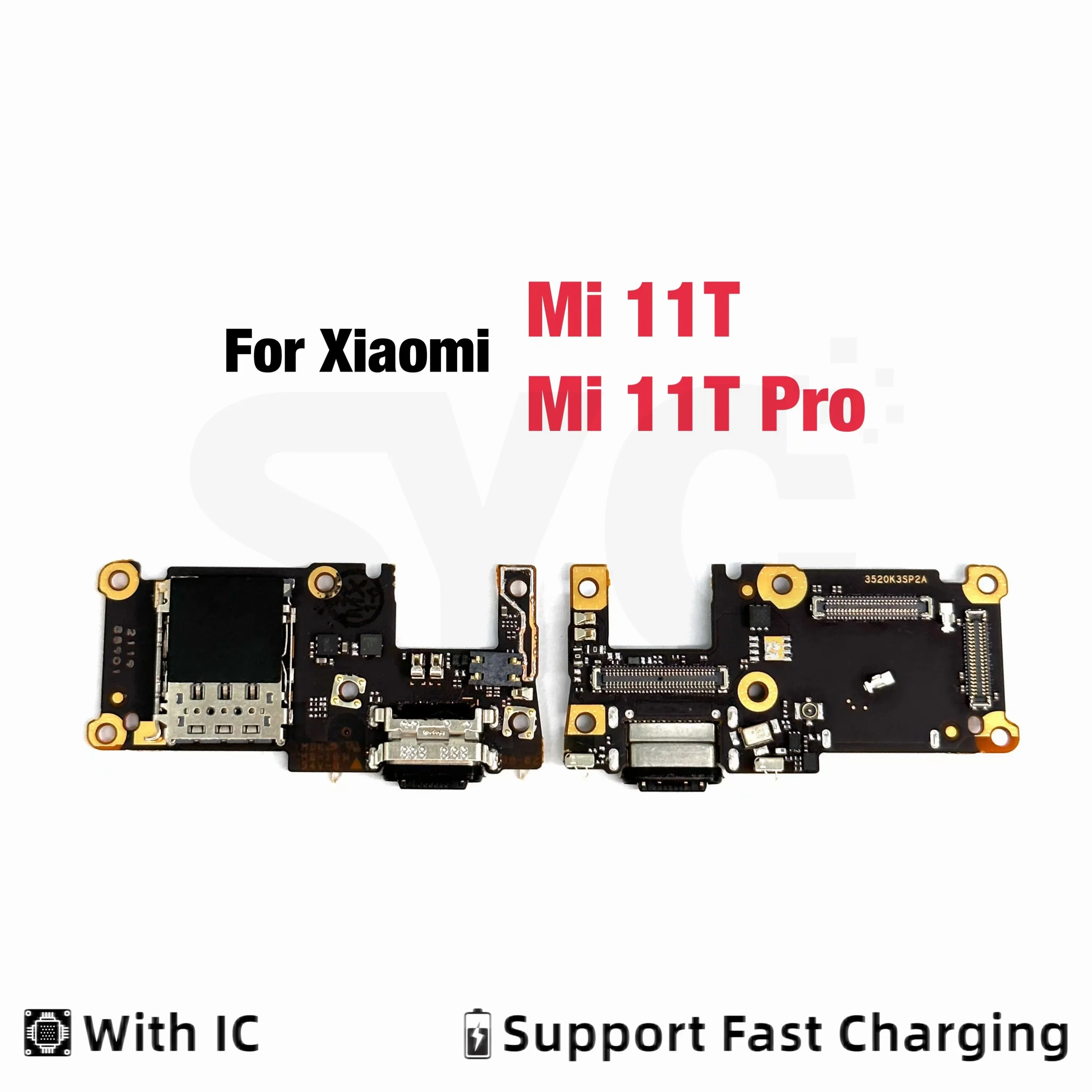 Good quality Charger Board Flex For Xiaomi Mi 11T / Mi 11T Pro USB Port Connector Dock Charging Flex Cable