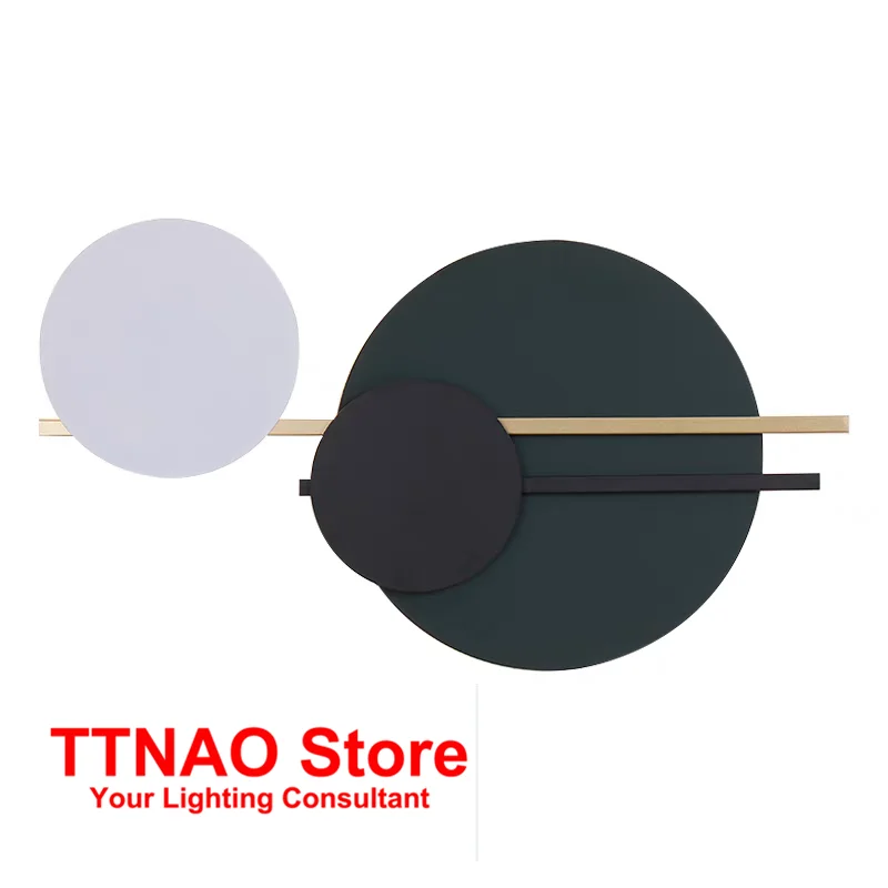 

TTNAO Modern LED Wall Lights for Bedroom Living Room Bathroom Corridor Bedside Wall Lamp Wall Background Light