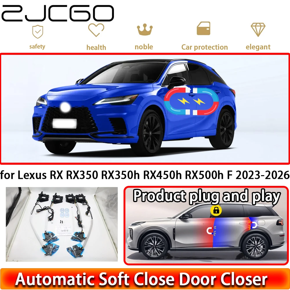 

for Lexus RX RX350 RX350h RX450h RX500h F 2023-2026 OEM Soft Close Door Kit Power Closing Latch System Auto Pull Door Easy Close