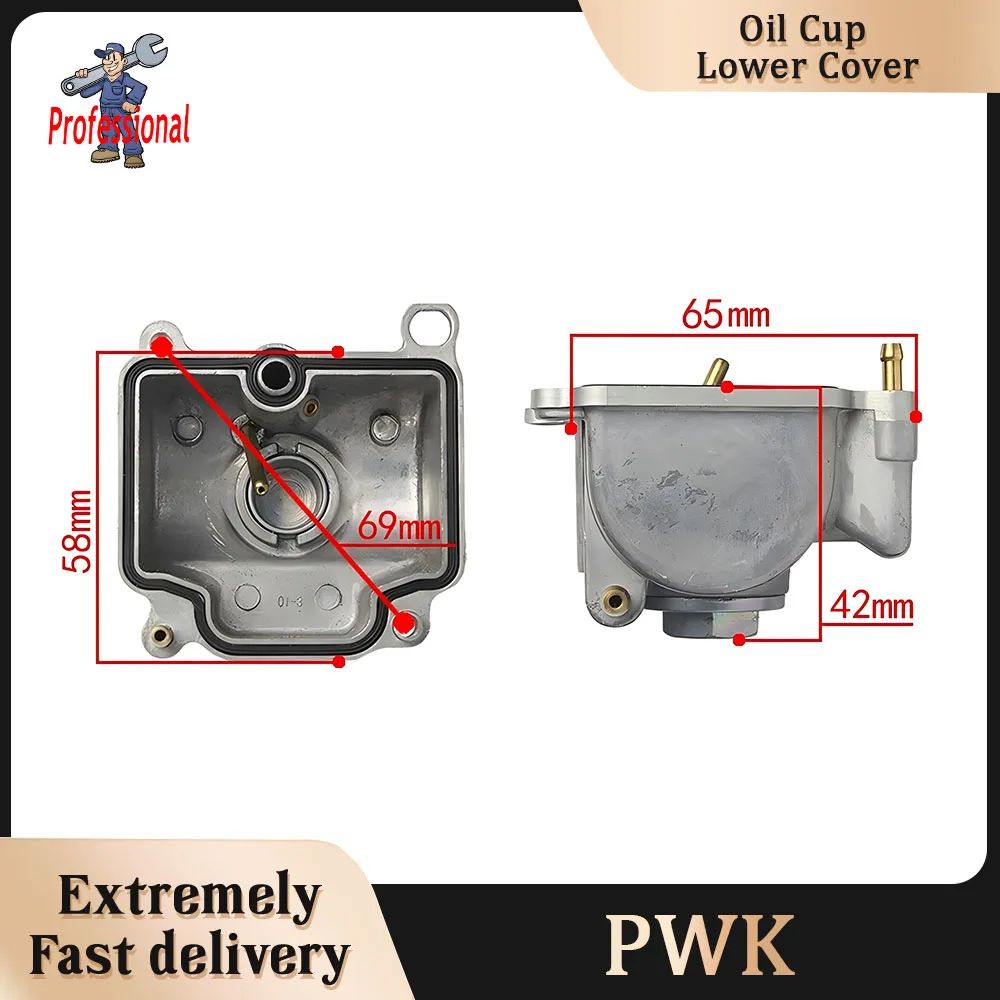 

Float Bowl Oil Cup Lower Cover For PWK KSR OKO KOSO Dirt Bike Universal Motorcycle Carburetor Float Bowl Bottom