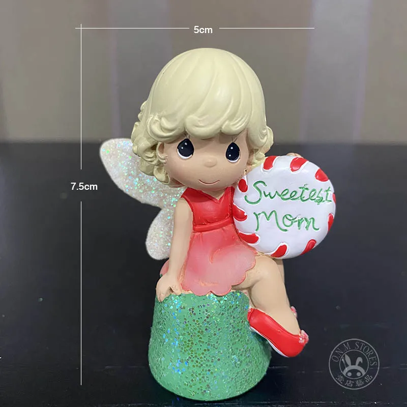 

Waterdrop Doll Sweetheart Candy Flower Fairy Pendant Desktop Resin