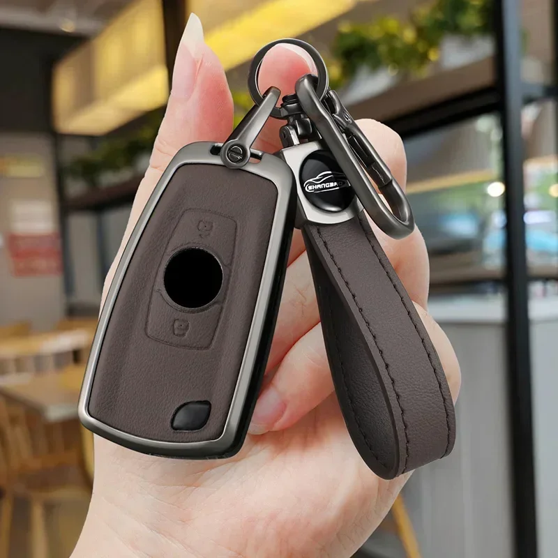 

Alloy Car Key Case Keychain Case For Dongfeng DFSK Honor 580 S560 F507 S30 H30 AX7 Ix5 Ix7 Seres Sf5 KC VL Auto Accessories