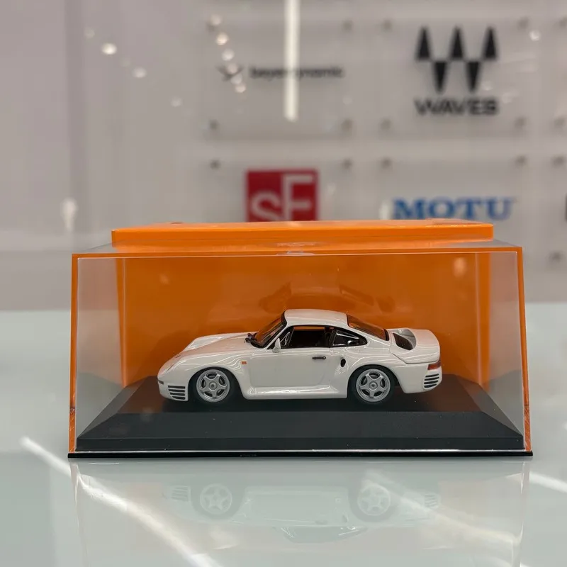 Nieuw Op Voorraad Minichamps 1:43 Porsche 959 1987, Legering Model Auto Miniatuur Diecast Porsche Ornamenten Custom Speelgoed Kids Gift