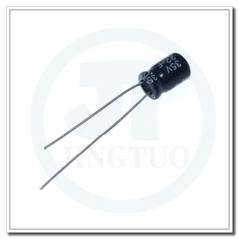 

22UF35V 35V22UF 22MFD 35Volts 5x7mm Radial Aluminum Electrolytic Capacitors