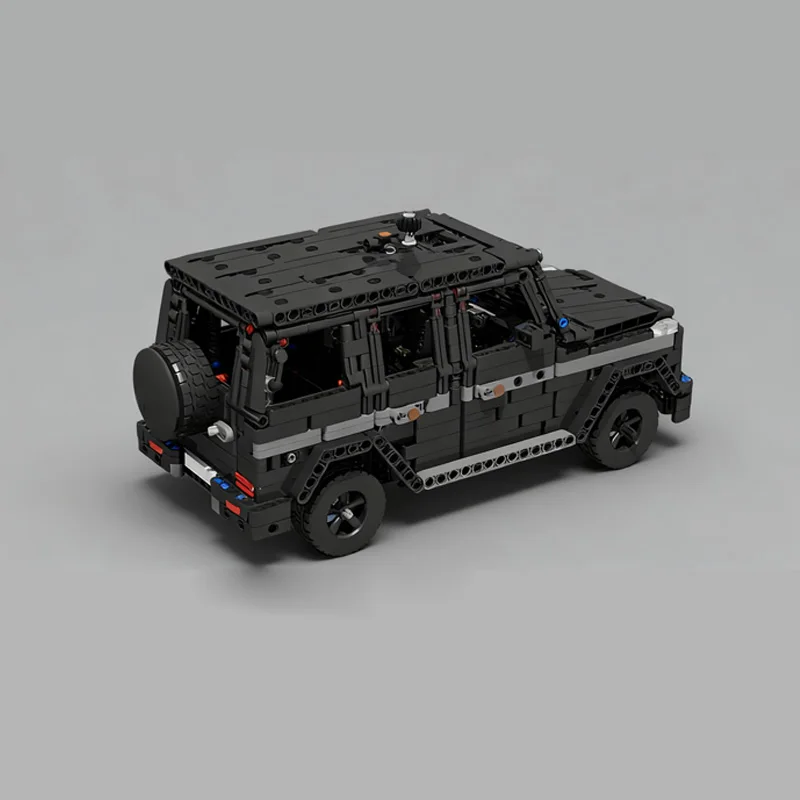 سرعة سباق السيارات نموذج MOC قوالب بناء G 63 الفاخرة على الطرق الوعرة مركبة وحدات التكنولوجيا الهدايا عطلة تجميع ألعاب أطفال