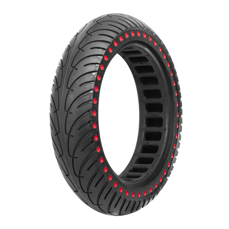 8.5Inch Solid Tire for Xiaomi M365 1S Pro Electric Scooter Anti-Explosion Tire Absorber Damping Honeycomb Tyre, Red