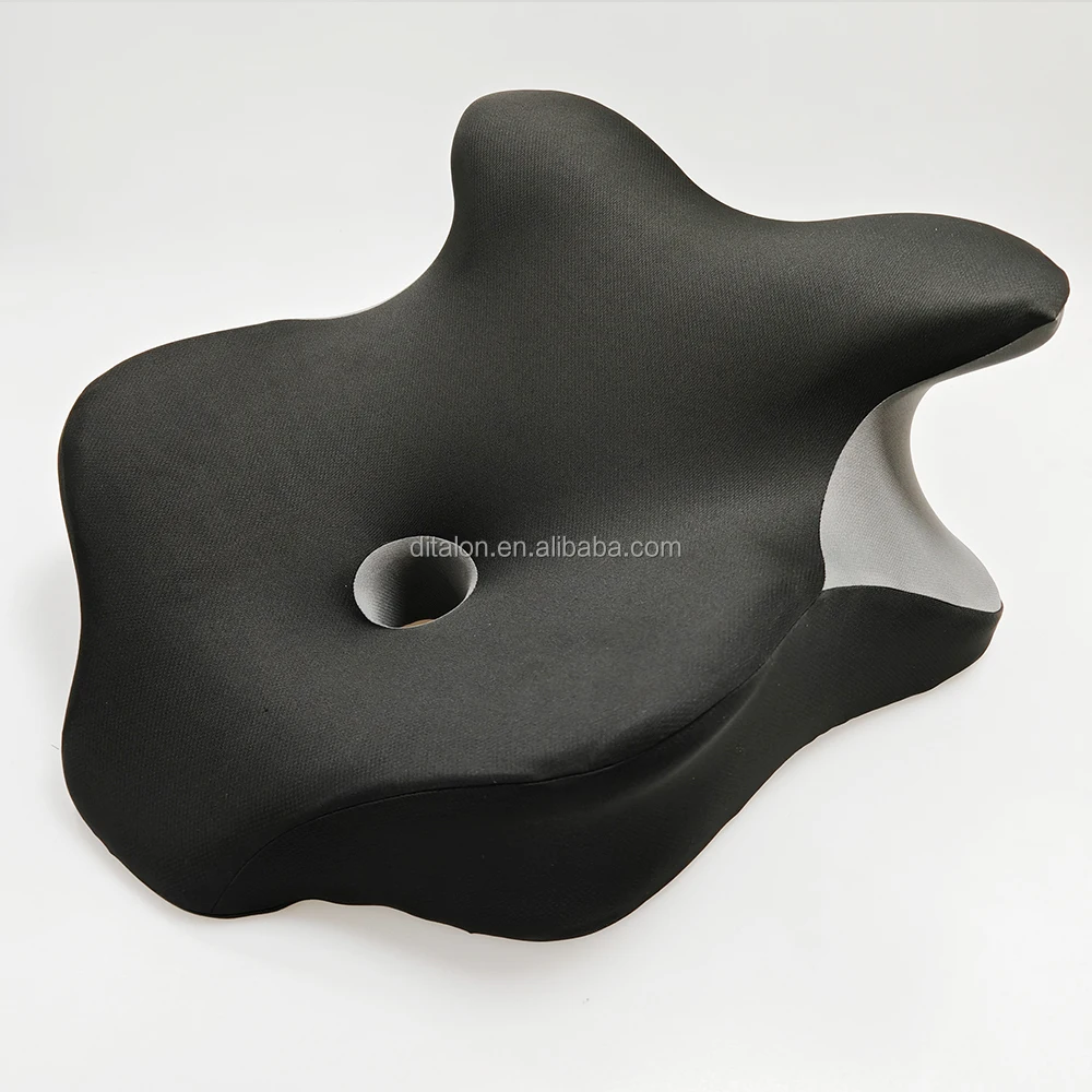 Washable Cervical Lumbar Support Back Cushion Memory Foam for Sleep Nursing Camping Cell Phone & Computer Holder for Bed & Work