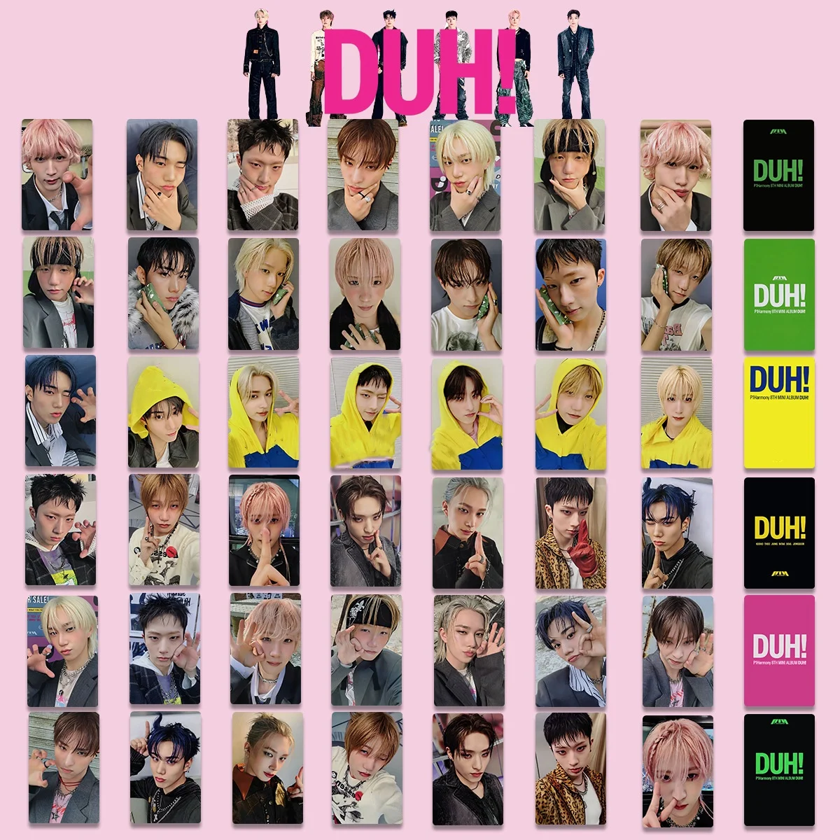 KPOP P1Harmony Mini Album DUH Album Card K4 WVS Специальная карта FNC Случайная карта HOLLO LOVE JONGSEOB JIUNG INTAK Коллекции фанатов KPOP P1Harmony Mini Album DUH Album Card K4 WVS Специальная карта FNC Случайная карта HOLLO LOVE JONGSEOB JIUNG INTAK Коллекции фанатов