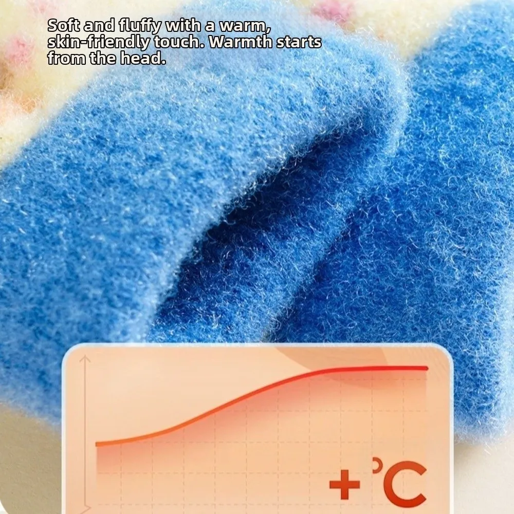 

Gifts Thickened Winter Children's Gloves Five Fingers Warm Cartoon Gloves Children's Warm Tools Boys and Girls Cold-proof Glove