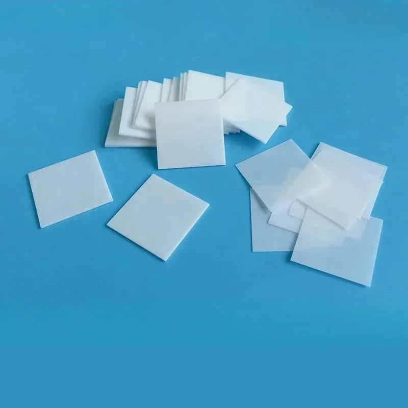 Customized square zirconia ceramic sheets 20x20/22x43/25x50mm non porous high toughness ceramics