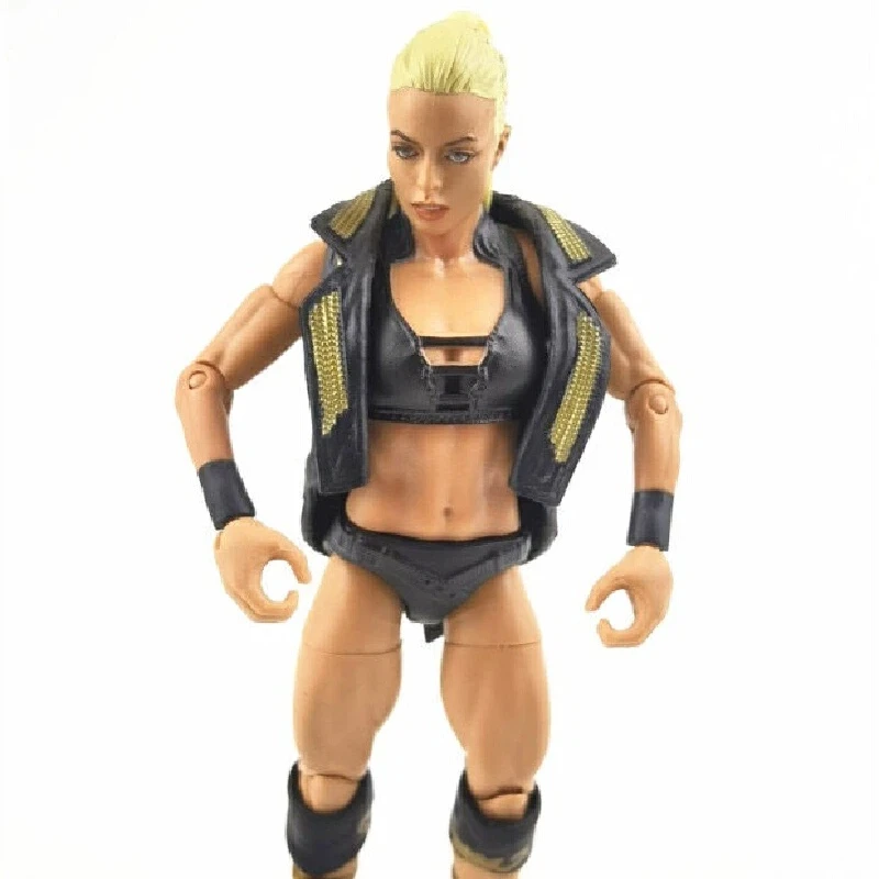 Mattel Wrestling Action Figure Paige Mandi 7 Inch Female Wrestler Articulated Collectible Model Toy For Kids Adults Collectors