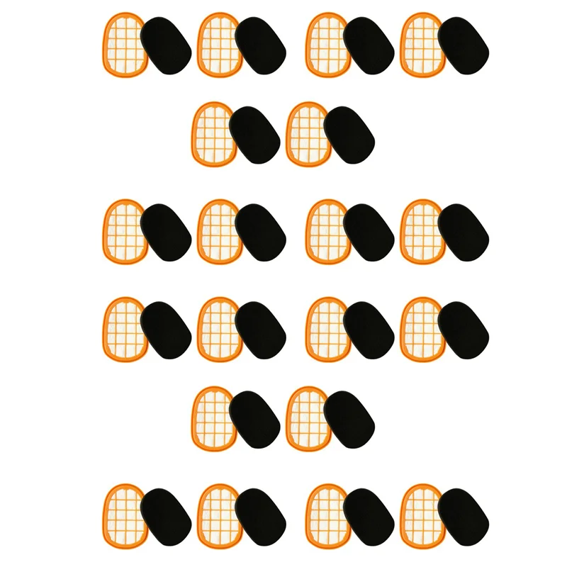 A76G-20Pcs accesorios de filtro de aspiradora para FC6822 FC6823 FC6827 FC6908 FC6906 FC6904 piezas de aspiradora