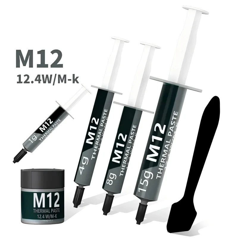 معجون الشحوم الحراري LDPCSJ 12.4W/mK - تبريد وحدة المعالجة المركزية/وحدة معالجة الرسومات عالي الأداء لأجهزة الكمبيوتر التي تعمل بالألعاب PS5 (1/4/8/15/30 جم) #6