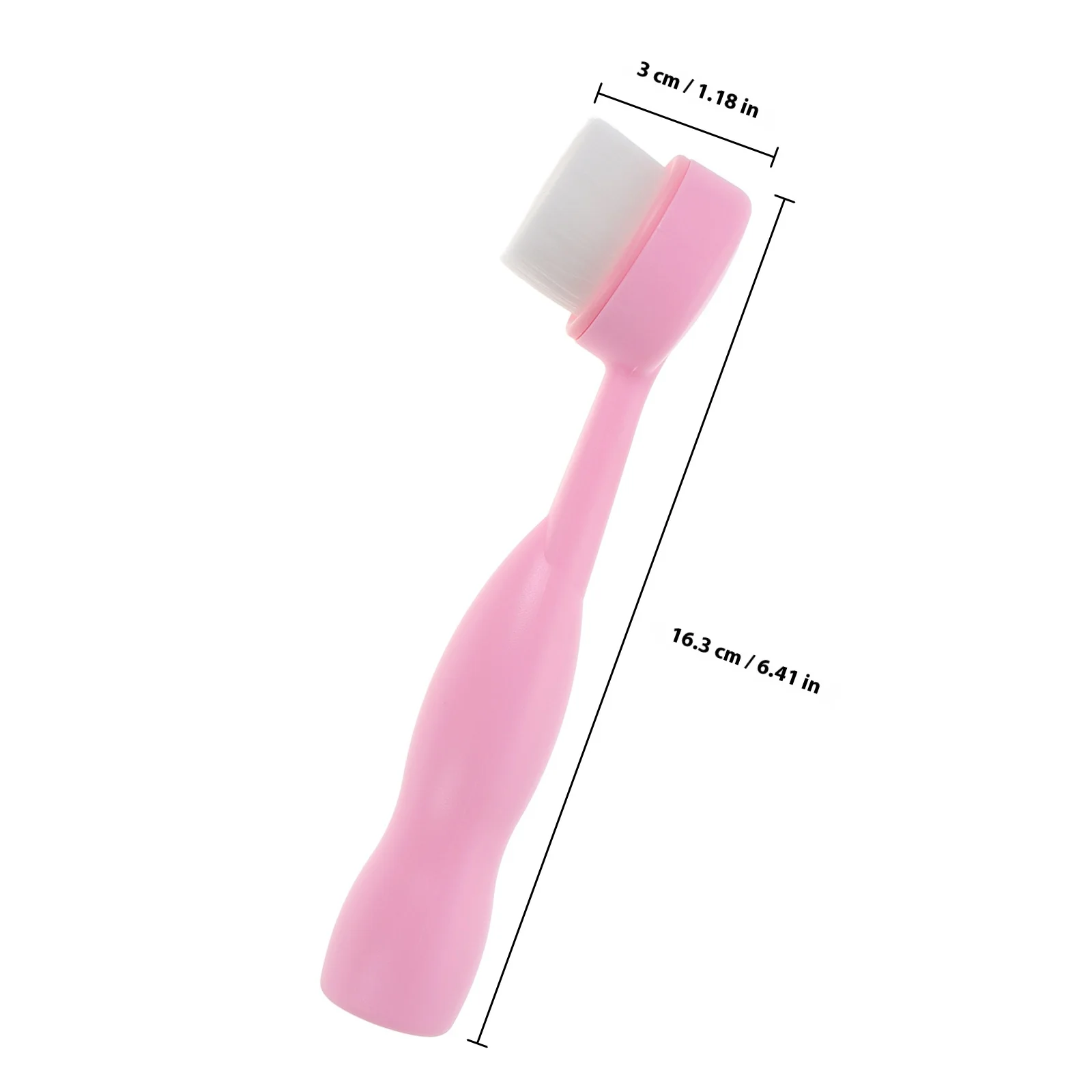 Manuelle Gesichtsreinigungsbürste für die Tiefenreinigung der Poren, Peeling-Gesichtsschrubber, entfernt Mitesser, Make-up-Rückstände, empfindliche Haut