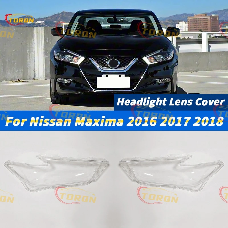 

For Nissan Maxima 2016 2017 2018 Car Headlight Lens Cover Headlamp Shade dust cover for headlights car accessories automobil