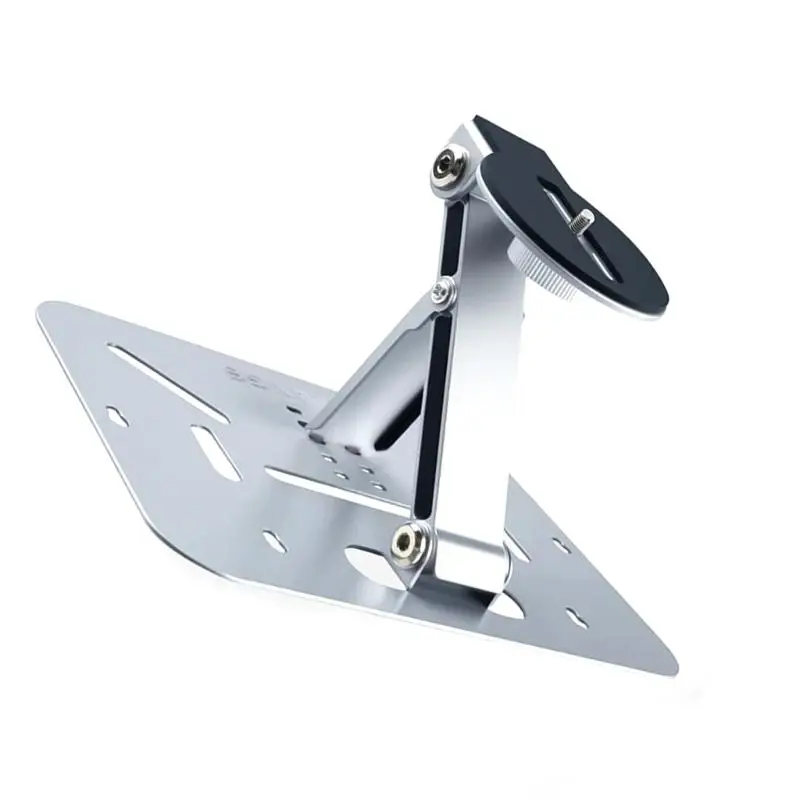 R53C Space Saving Foldable Projector Stand 3 In 1 Desktop Ceiling Wall Mount Projector Stand Adjustable Projector Bracket