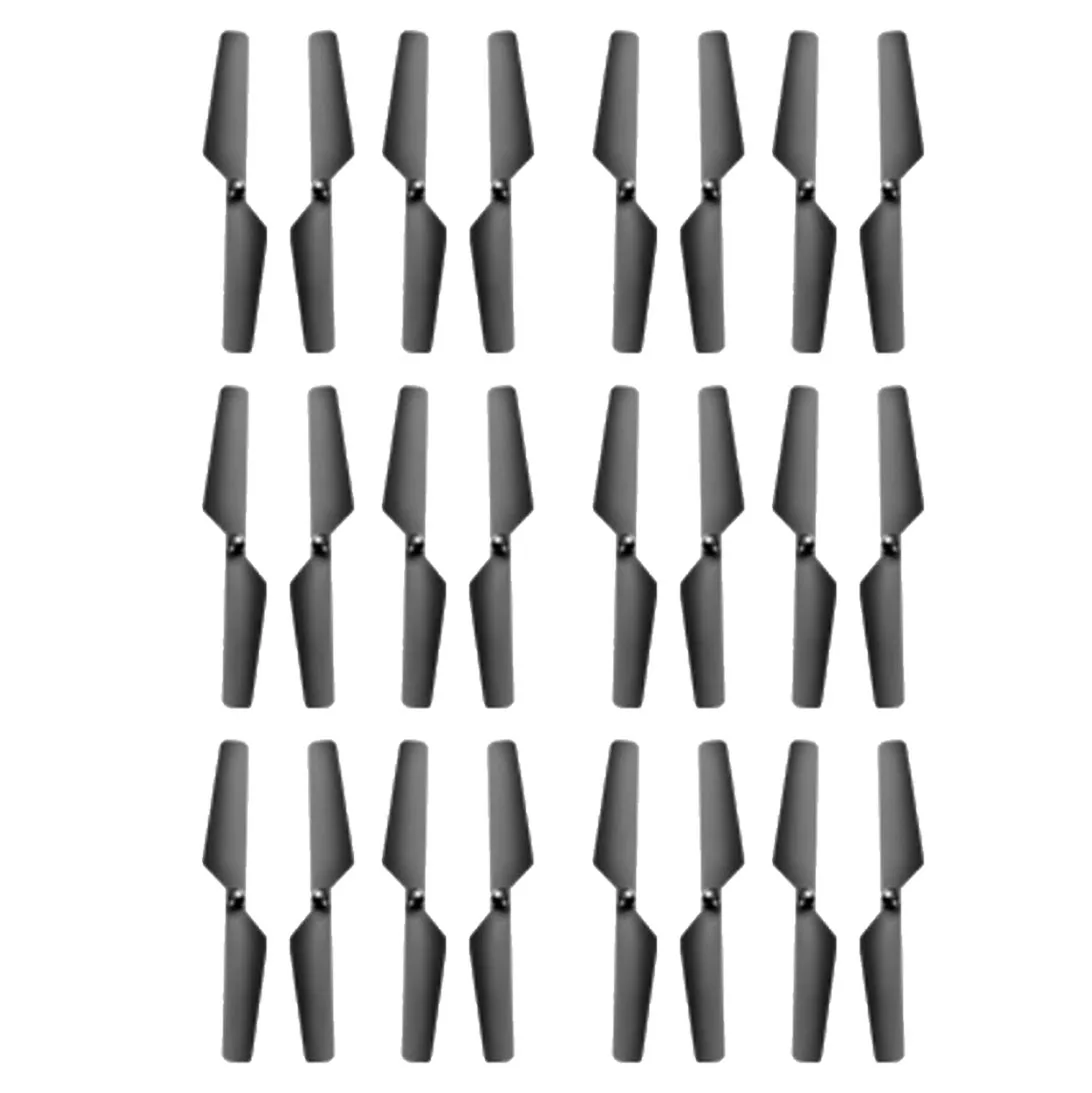 24PCS Propeller Props Spare Part Kit for Mini Drone KY603 RC Quadcopter Main Blade Wing Rotor Part Replacement Accessory