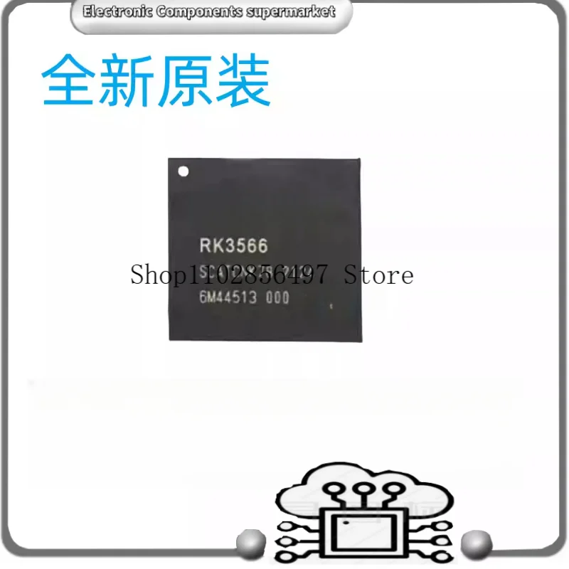 (2-5piece) 100% New  RK3566 3566 BGA-565 Chipset
