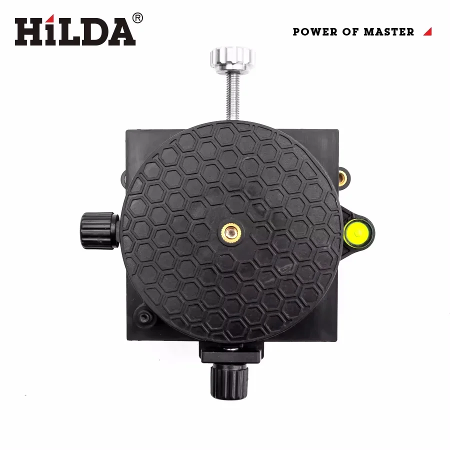 HILDA Adjustable Lift Stand For Laser Level 360-Degree Rotation Router Lift Table Adjustable Height Laser Level Lifting