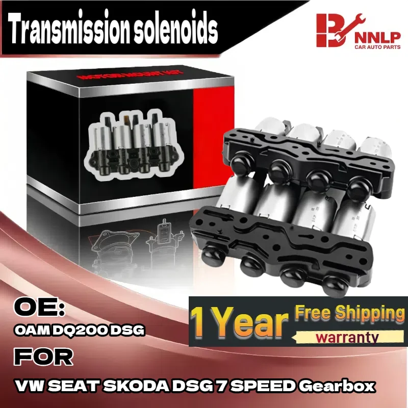 

1PCS/2PCS 0AM DQ200 Transmission solenoids 7 speed Suit For Volkswagen Audi Skoda 0AM325473