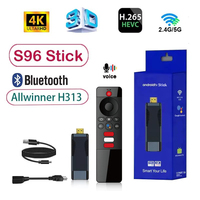 Smart TV Stick Android 10 BT 5.0 S96 AllWinner H313 2GB 16GB Media Player 4G 5G WiFi PK TV98 ATV TV Stick