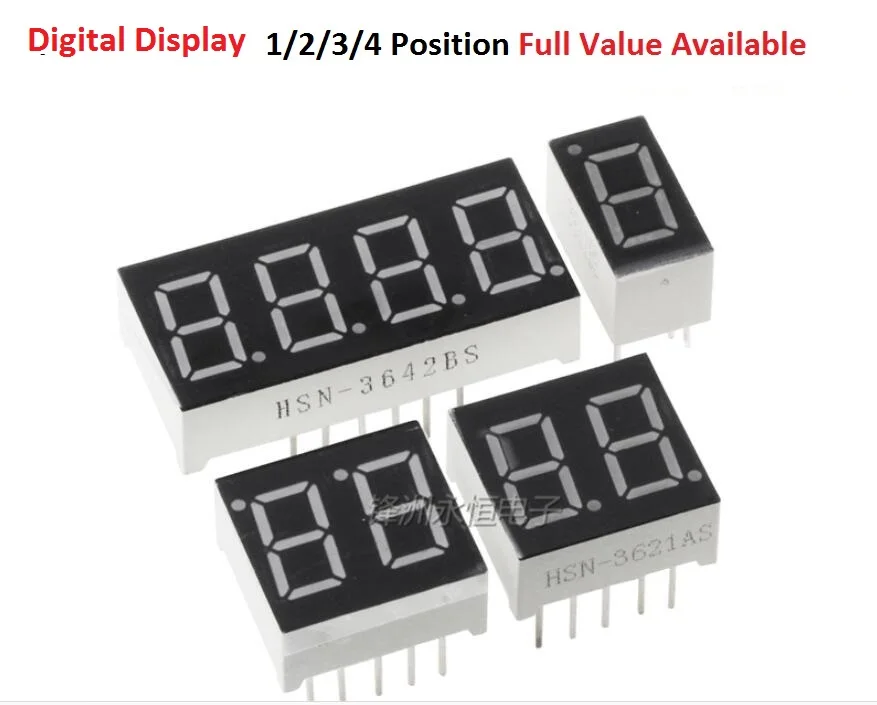 5PCS Digital Tube 0…