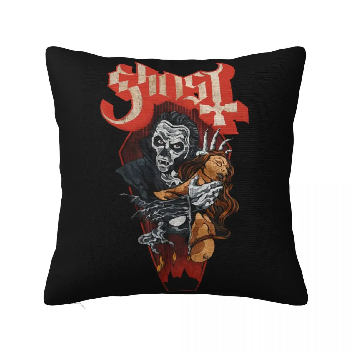 Ghost Dracula Papa Emeritus New Metal Band 100 Authentic Gift Humour Newest High Quality Pillow Case