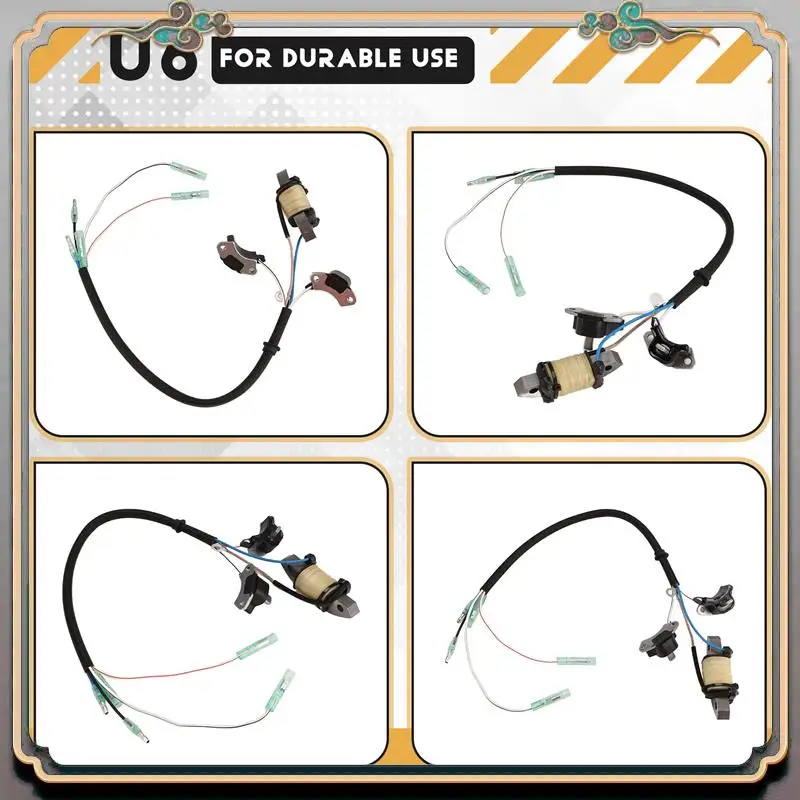 A73Q-Charge Coil 61N-85543-19 For 2 Stroke 30HP Boat Engine