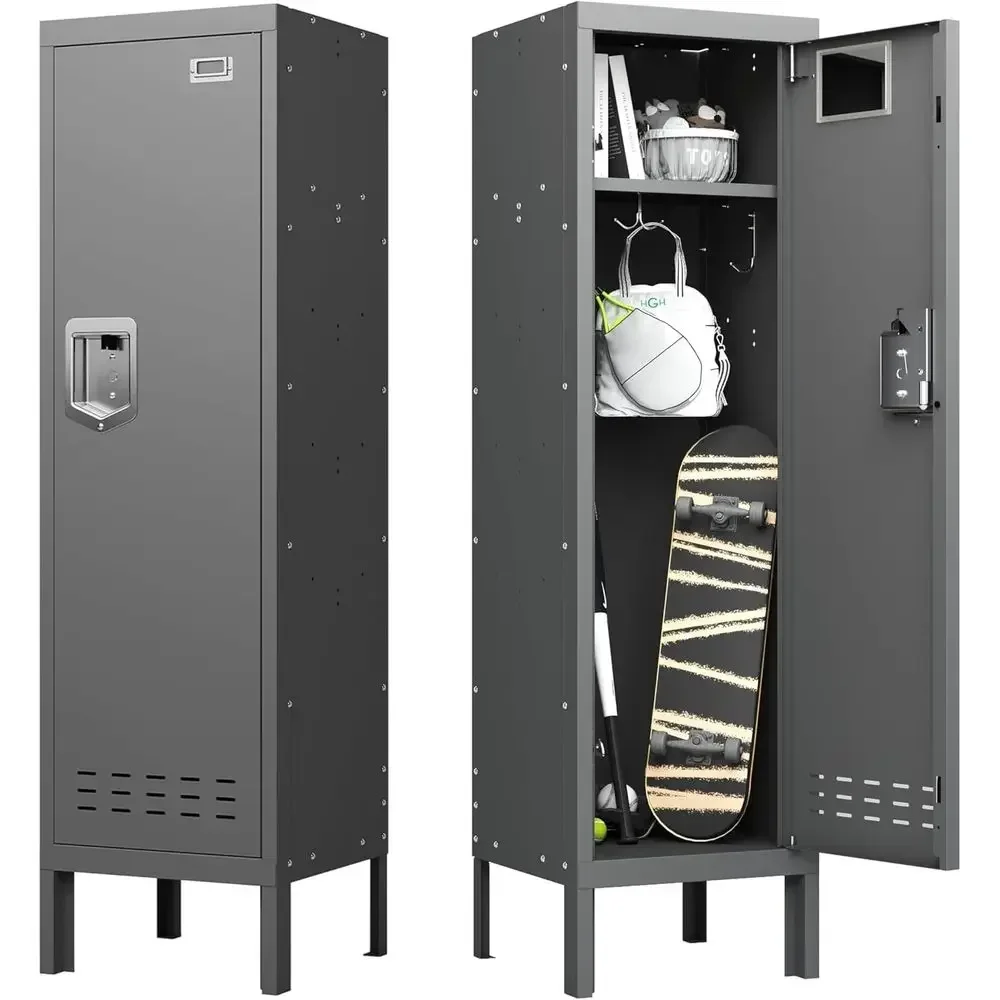 54 Tall Steel Lockers for Home, Office, Gym - Lockable Storage Solutions
