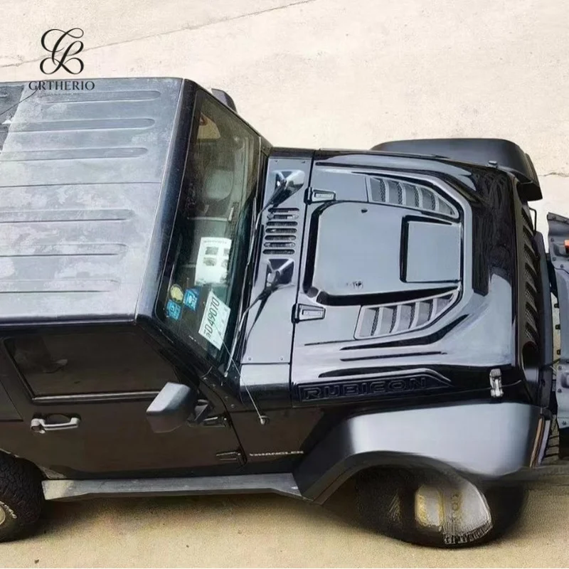 Suitable for JEEP Wrangler Desert Storm , carbon steel metal JK hood 07-17 models