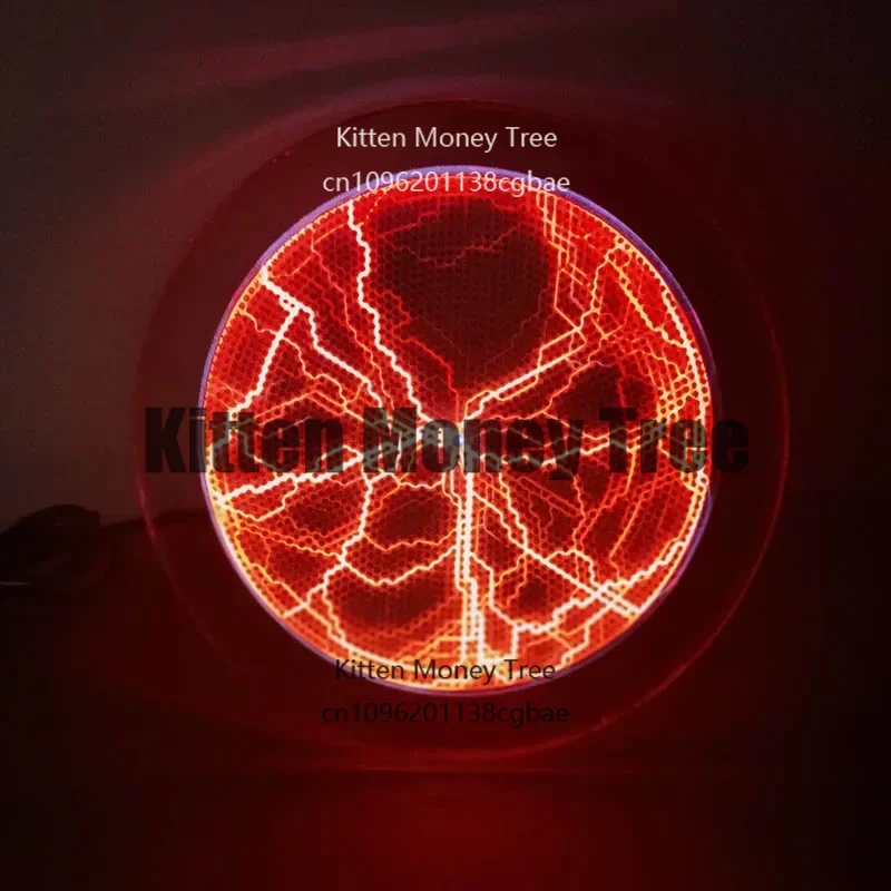 

USB-флешка 6 дюймов, синяя, трехцветная, 15 см, светящаяся, красная, зеленая, розовая, магический диск, сенсорное управление, светящийся при сенсорном касании