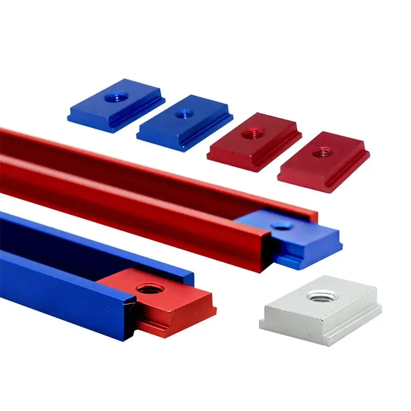 T-Screw Slide Rail Slot Special 30-type Universal T-slot Tool Plate Aluminum alloy M6 M8 Slider Woodworking Pressure Tlate M5