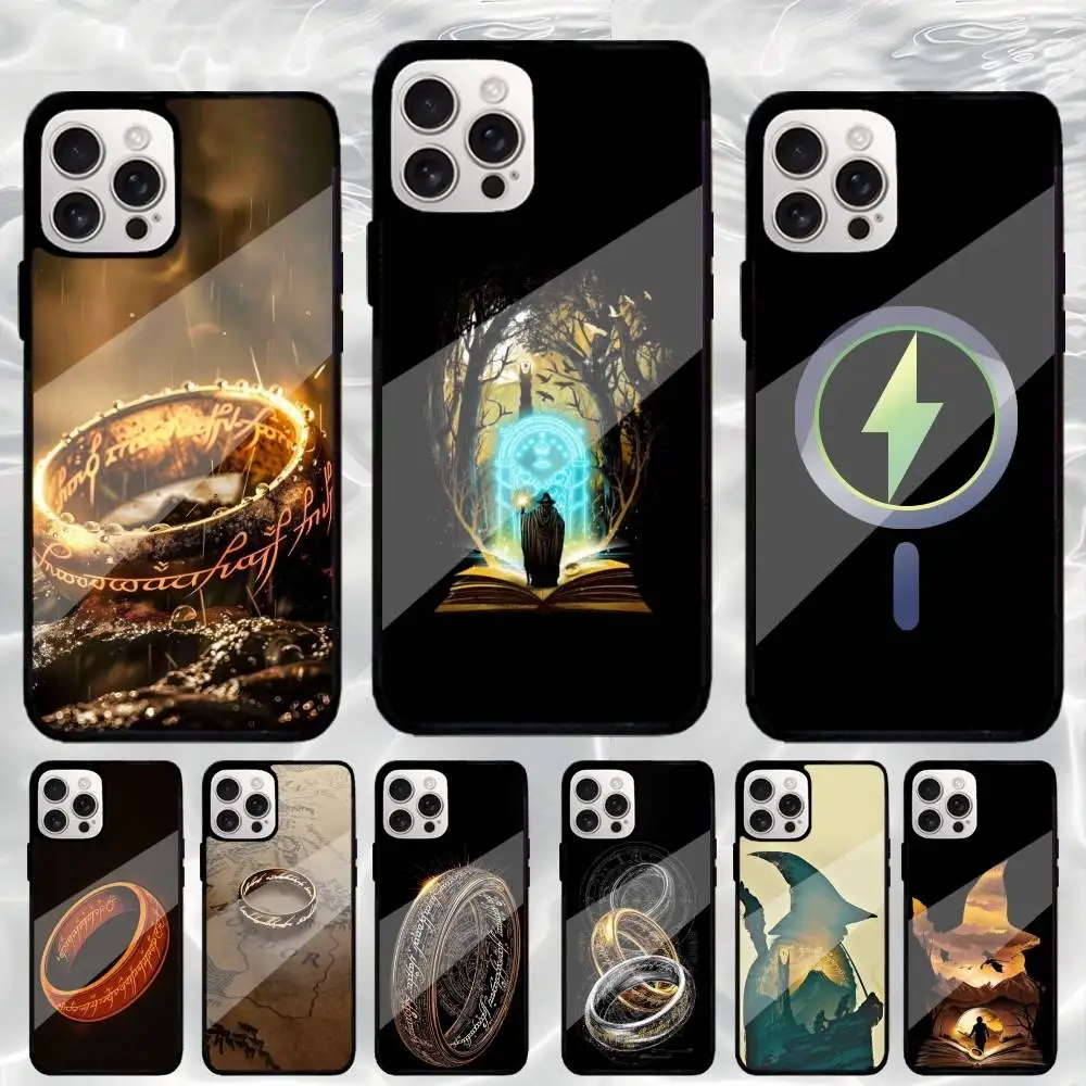 

The L-Lord TV OF The R-Rings Phone Case For iPhone17,16,15,14,13,12,11 Plus,Pro Max Magnetic Magsafe Wireless Charging