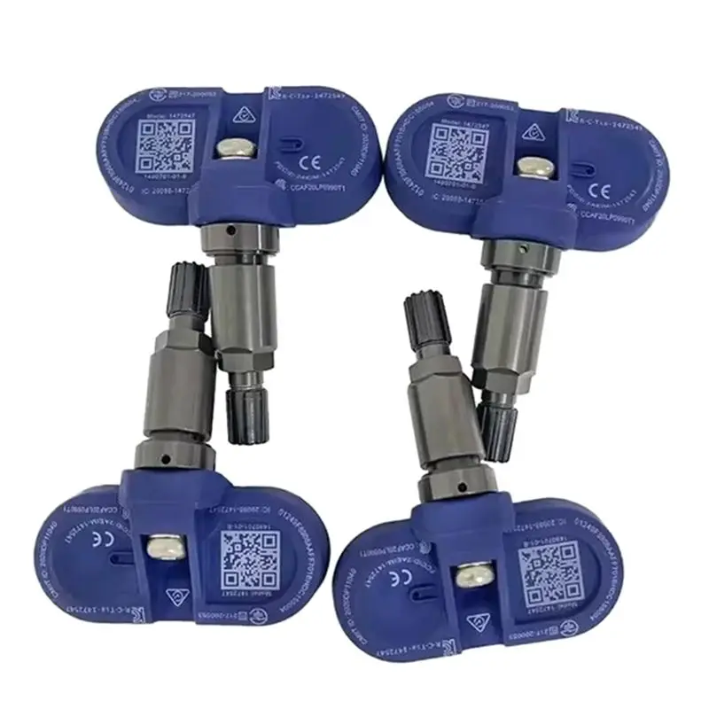 Upgraded 4PCS 1490701-01-B TPMS Sensor Bluetooth Tire Pressure Sensor 1490701-00-B For Tesla Model 3 S X Y 2020-2024