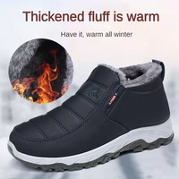 ​Men's Shoes Autumn Winter Casual Cotton Warm Wear Resistant Chunky Sole Affordable Free Shipping​