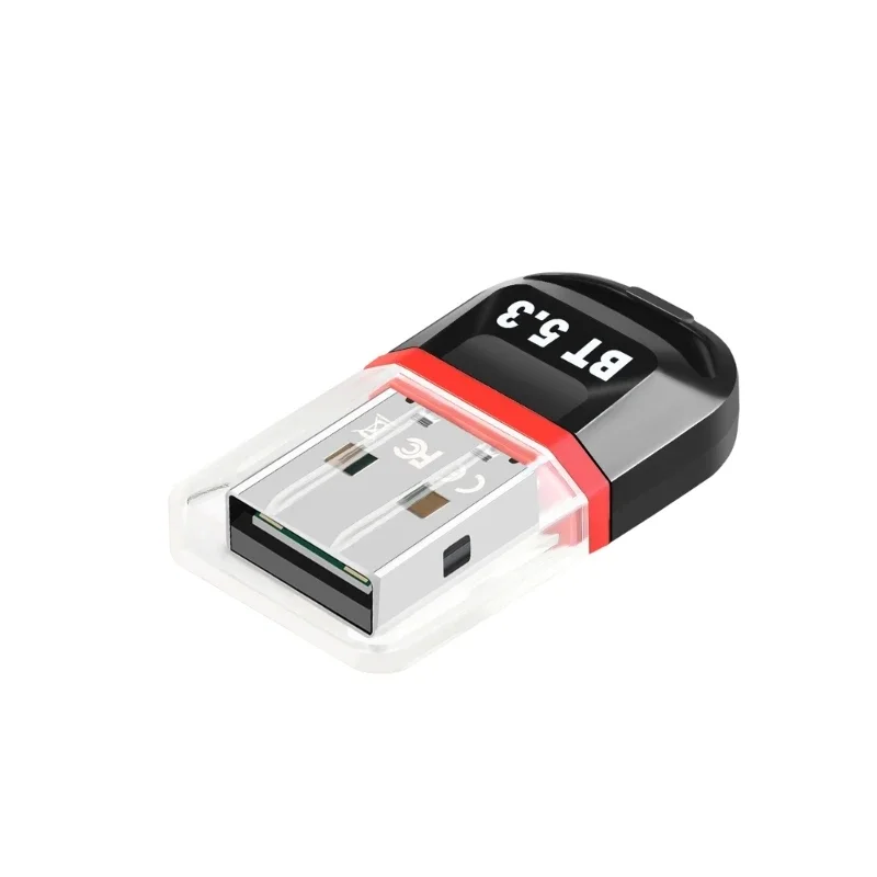 USB بلوتوث 5.3 5.0 دونغل محول للكمبيوتر المتكلم لوحة المفاتيح الماوس اللاسلكية الموسيقى استقبال الصوت الارسال بلوتوث