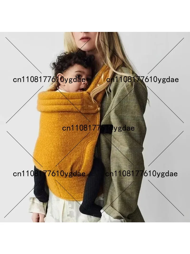 A baby double shoulder strap four seasons baby back towel go out holding artifact children back bag waist stool