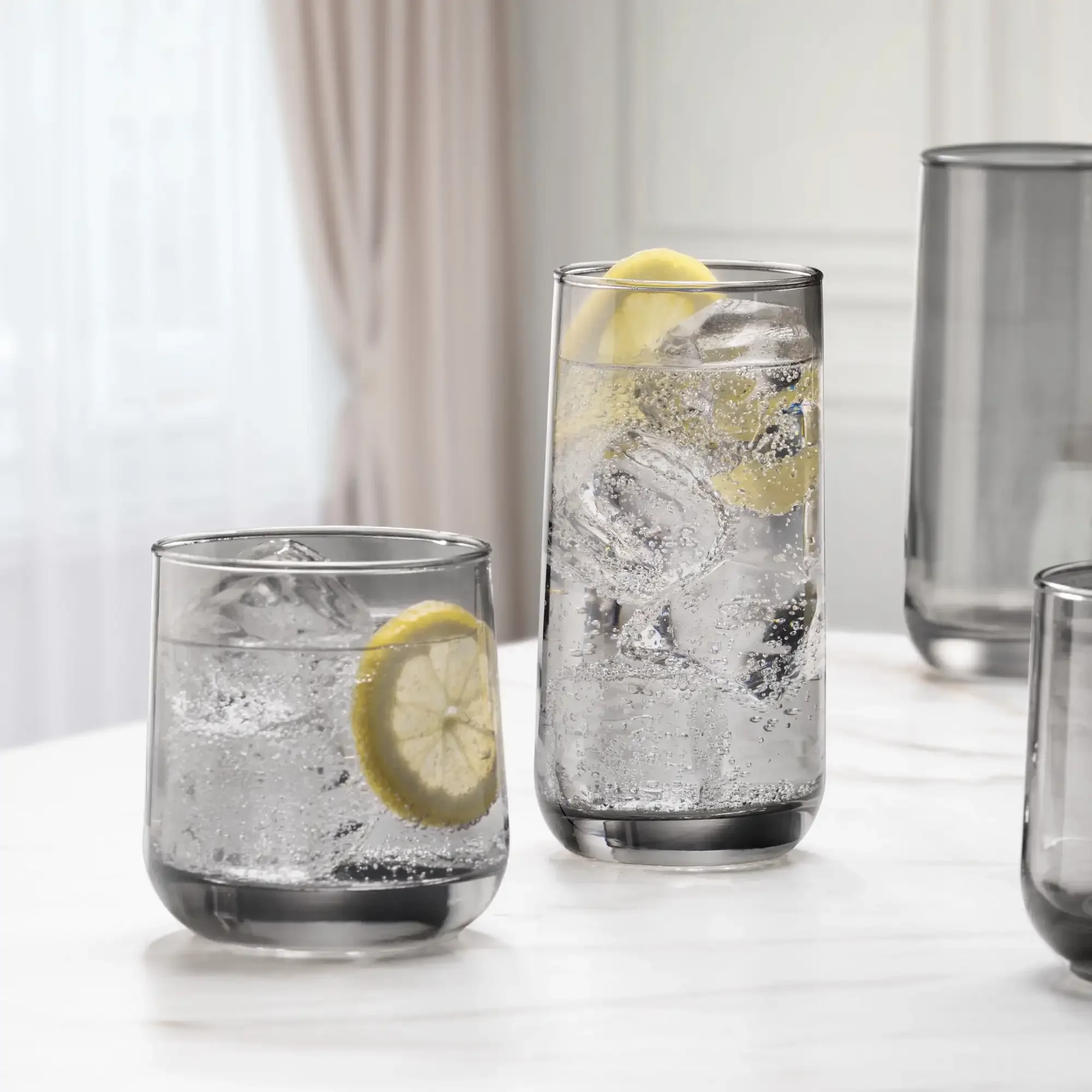 

16-Piece Smoke Drinkware Set