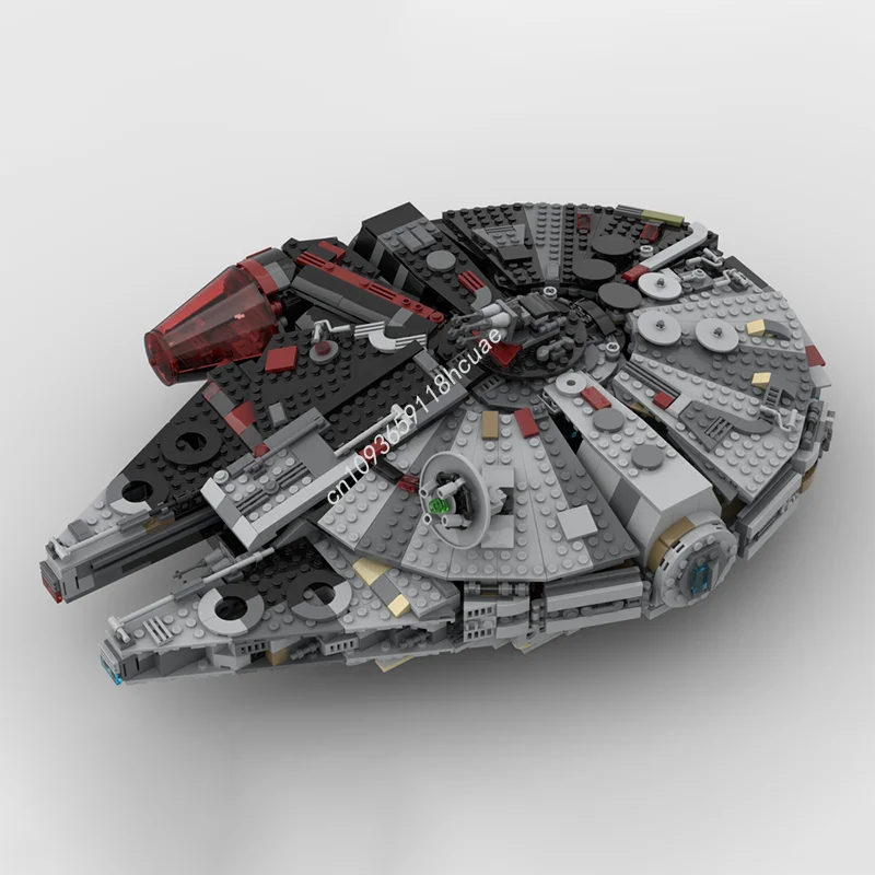 

1983 шт. MOC темный свет сокол звезда боевая модель строительные блоки дети DIY сборка архитектуры ремесленные игрушки идея рождественские подарки