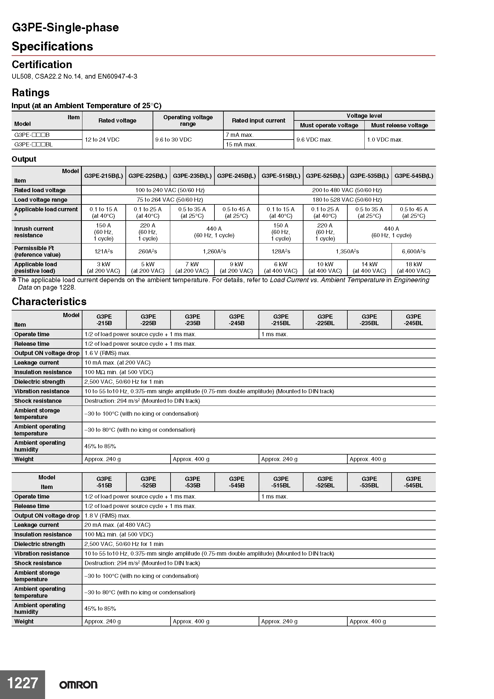 OMRON Halbleiterrelais G3PE Serie G3PE-215B 225B 235B 245B 525B 535B 545B 515B-3N 24 Neu Authentisch Original – Detail 2