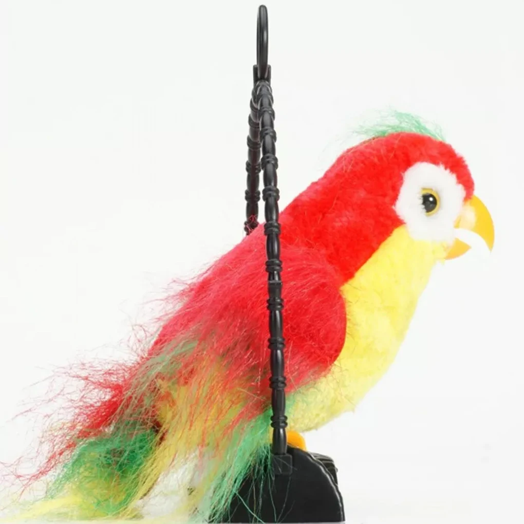 Parrot parlant répète ce que vous dit, jouet Animal en peluche, perroquet électronique, cadeau de noël et d'anniversaire pour enfants
