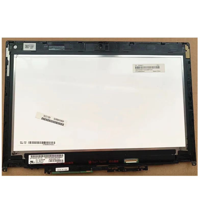 

12.5"inch IPS HD LCD Screen+Touch Digitizer Assembly For Lenovo ThinkPad Yoga 260 00NY900 with Frame 1366X768