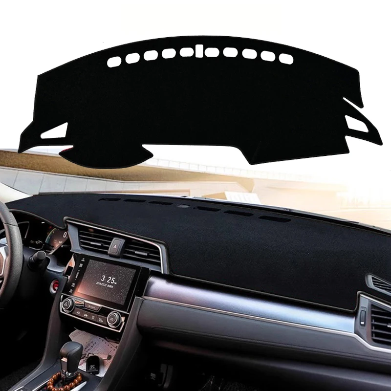 

Подходит для Honda Civic 2017-2021, солнцезащитного козырька приборной панели, защиты от ультрафиолета на переднее лобовое стекло, теплоизоляции и салона автомобиля.