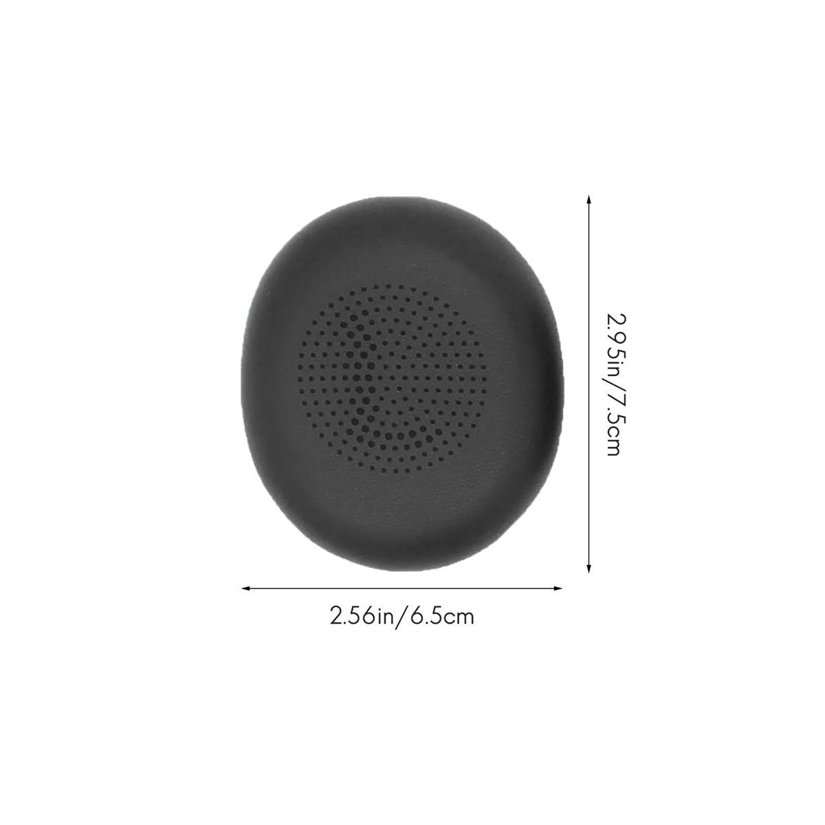 ELITE 45H 헤드폰 교체용 헤드폰 커버, 보호대 슬리브 버클 이어패드, 블루, 1 쌍